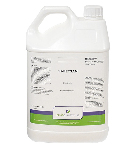 Sanitiser SafeTsan Alcohol Free 5 Ltr